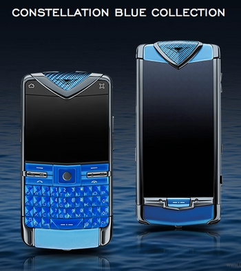 vertu Constellation Blue and Constellation Quest Blue